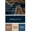 Gradient Abstract 93, art mural en métal bleu-896840072