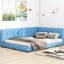Lit tapissier grand, bleu avec - lit de grande taille de construction moderne, matériaux-1332881308-1332881305