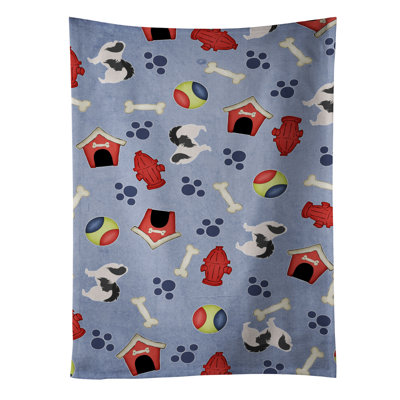 Chiffons moelleux en peluche japanese chin dog house
