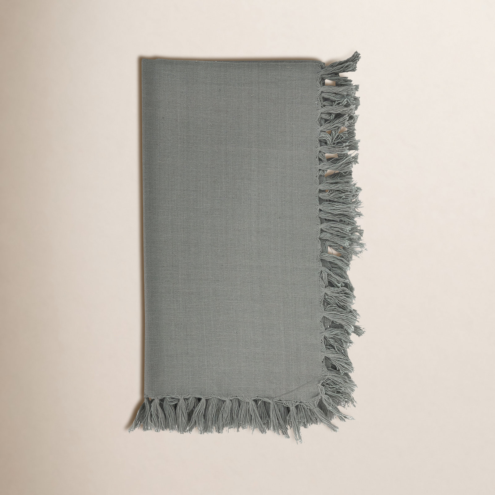 Sabrina Reversible Cotton Napkin, Gray