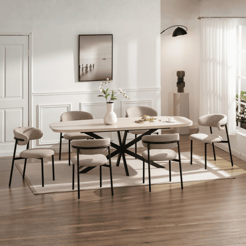 Soulsbyville 6 - Person Dining Set