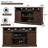 Farmhouse TV Stand for 80 Inch TVs, 38" Tall Entertainment Center w/Storage Cabinets and Sliding Barn Door, Media Console Cabinet-1752067918