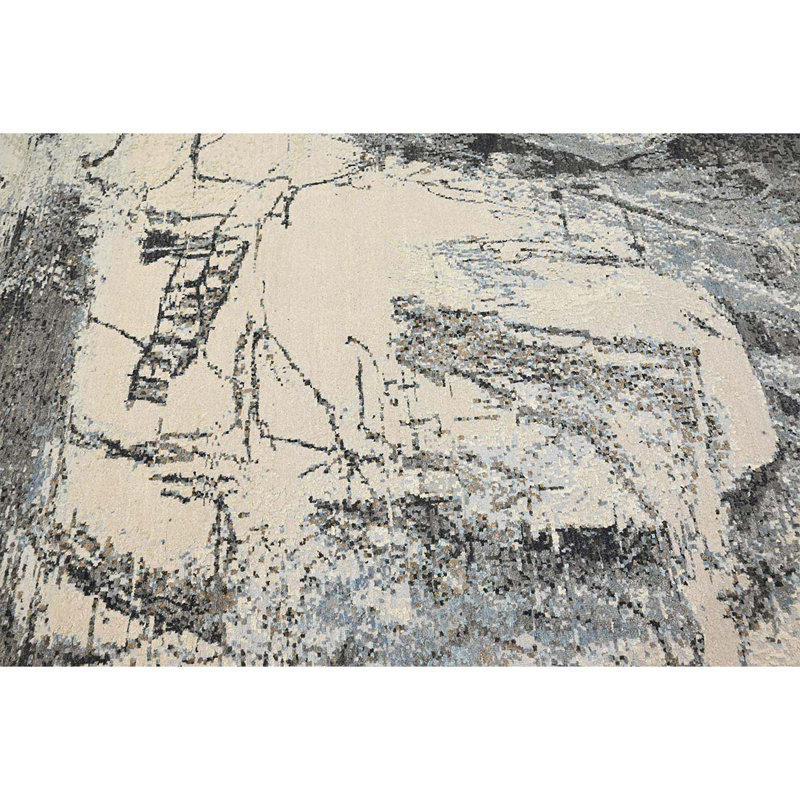 Abstract Area Rug, Rectangle 8' x 10'
