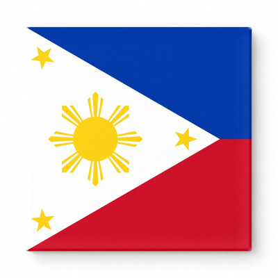 Philippines Flag — Filipino National Pride Canvas Wall Art