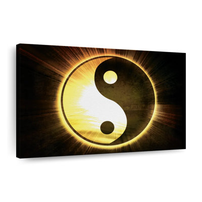 Lueur dorée Yin Yang