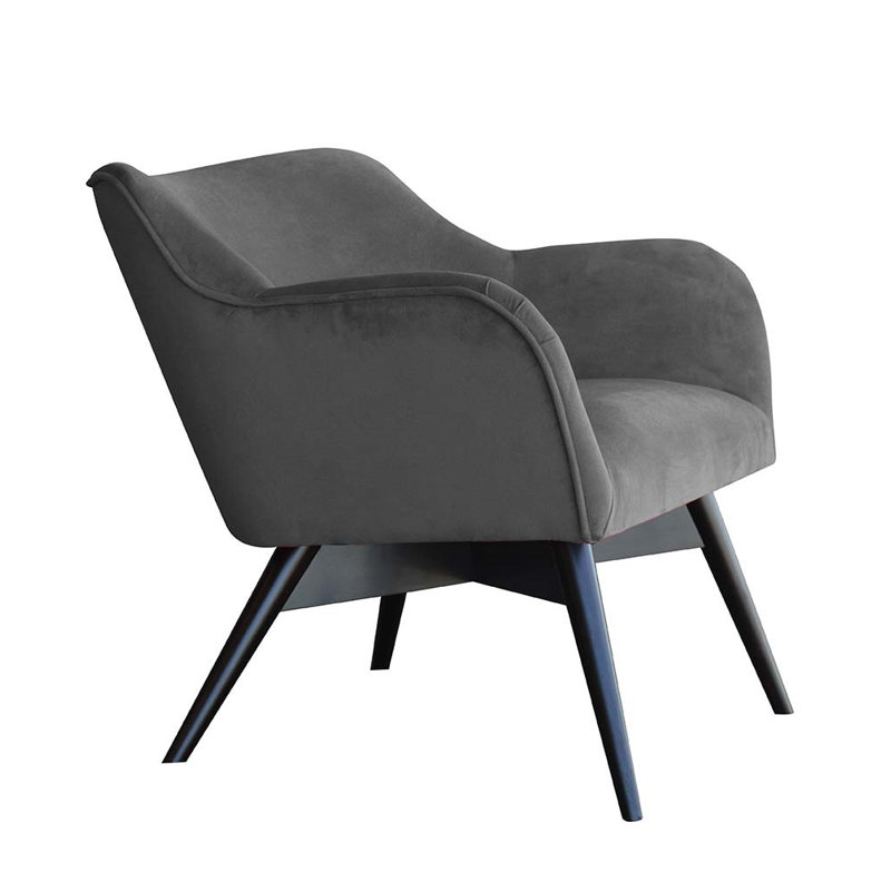 Pepi Upholstered Armchair, Grey