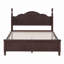 Cadre de lit plateforme en bois, lit plateforme de style rétro-1034501385-1034501387