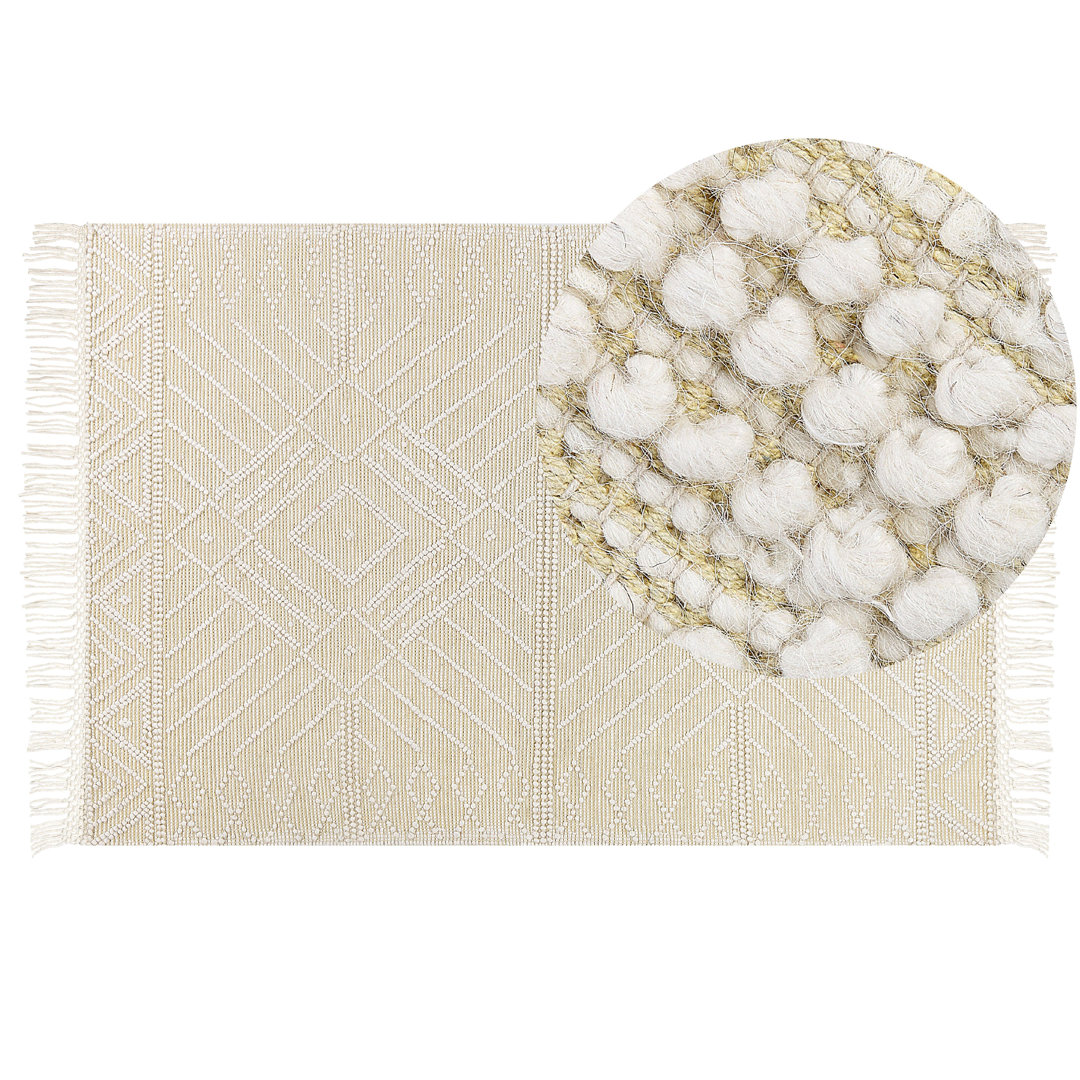 Gaspah Geometric Hand Woven 160cm X 230cm Area Rug