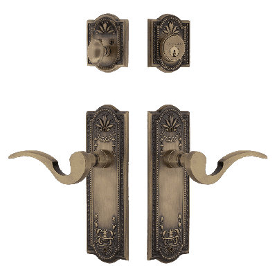 Nostalgic Warehouse Meadows Entry Set with Manor Lever
