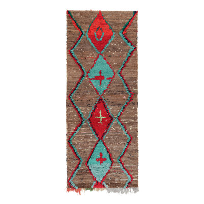One-of-a-Kind 3'6"x8'4" Hand Knotted Area Rug