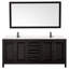Daria 72" Double Bathroom Vanity Set with Mirror-97878033-97878038-125003077