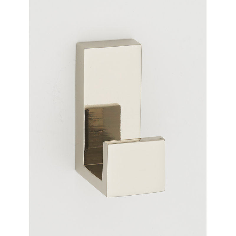Crochet linéaire pour peignoir 1-3 / 4 ", Nickel poli