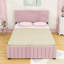 Grand lit standard tapissier avec lit gigogne simple TG-129886240