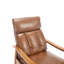 Fauteuil à cadre en bois, fauteuil d'appoint moderne pour le salon (fauteuil d'appoint)-1650541857