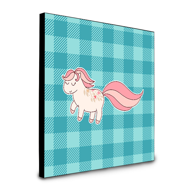 Panneau mural d’art little pony Charmant
