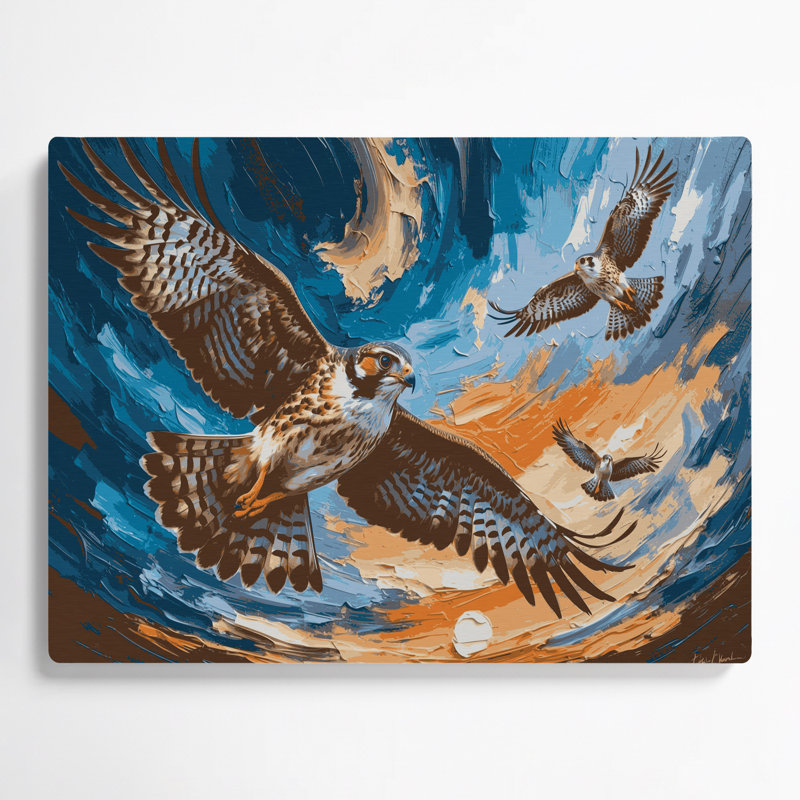 Art mural en métal oiseaux, H 240 po x l 288 po x P 0,05 po