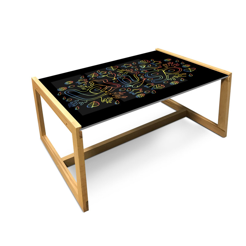 Table basse East Urban Home, H 15,75 po x L 35,83 po x l 24,4 po