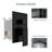 Pressure-Balanced Complete Shower System with Rough in-Valve-92396462