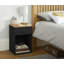 Kaitlin 32cm W Manufactured Wood Bedside Table