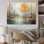 «Birch Woods Golden Reflections I - Tree Birch», art mural encadré-881525442-881525445
