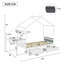 Single (3') Cabin Bed Bed Frame