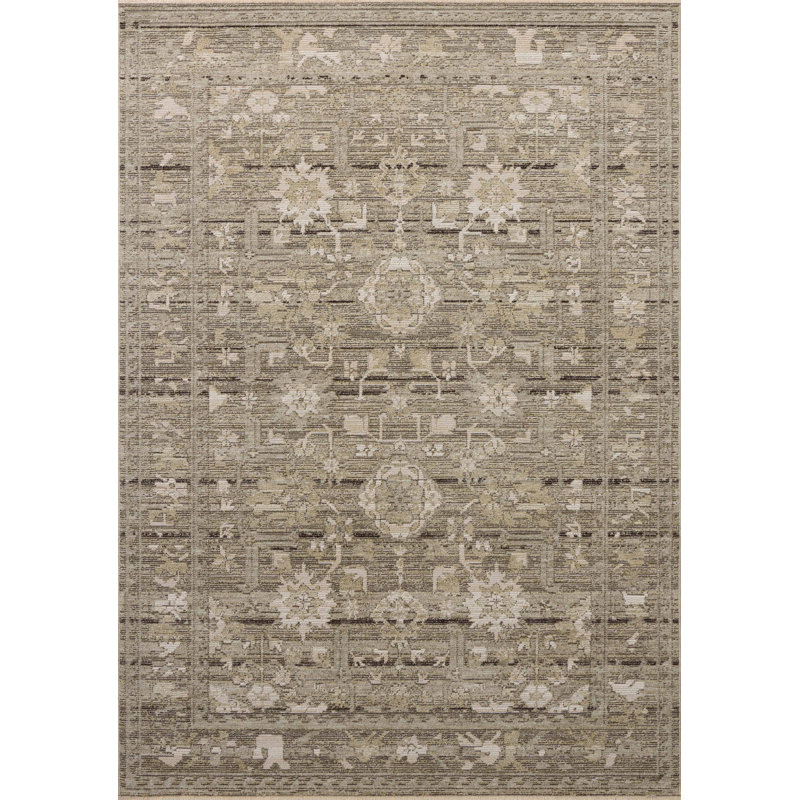 Tapis sauge / ivoire Loloi Forlini, Rectangle 7 pi 10 po x 10 pi