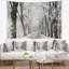 Tapisserie «Forest Winter Lane» en campagne-28491719