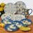 Lemonade Set Of 4 Canape Plates, 6" Asst.