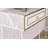 Inge Console Table,Entry table,Hoyer table with Metal Legs and Wood Base