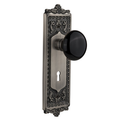 Bouton de porte de mortaise intérieur Egg and Dart