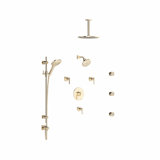 Apothecary Thermostatic/Pressure Balanced Complete Shower System with Rough-in Valve