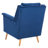 Velveteen Velvet Armchair-100028756