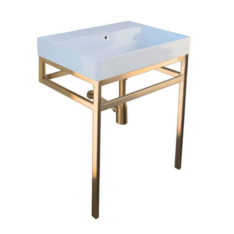 Aquasei Sink Stand, Brushed Brass
