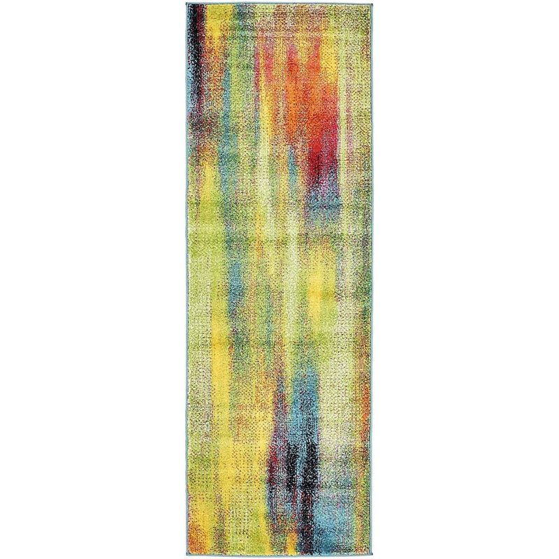 Tanguay Abstract Indoor Rug, Runner 2' x 6'