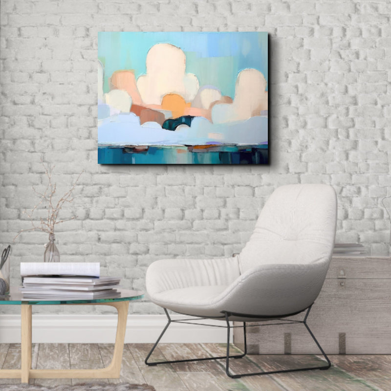 «Landscape 40» sur toile, H 26 po x l 32 po