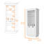 Armoire de bar 29,4 po Ashur-94955819