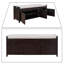 Banc de rangement à couvercle rabattable Lita-86975857