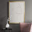 Portrait croquis I, toile encadrée de qualité supérieure - prête à être accrochée-1042434388-1042434408