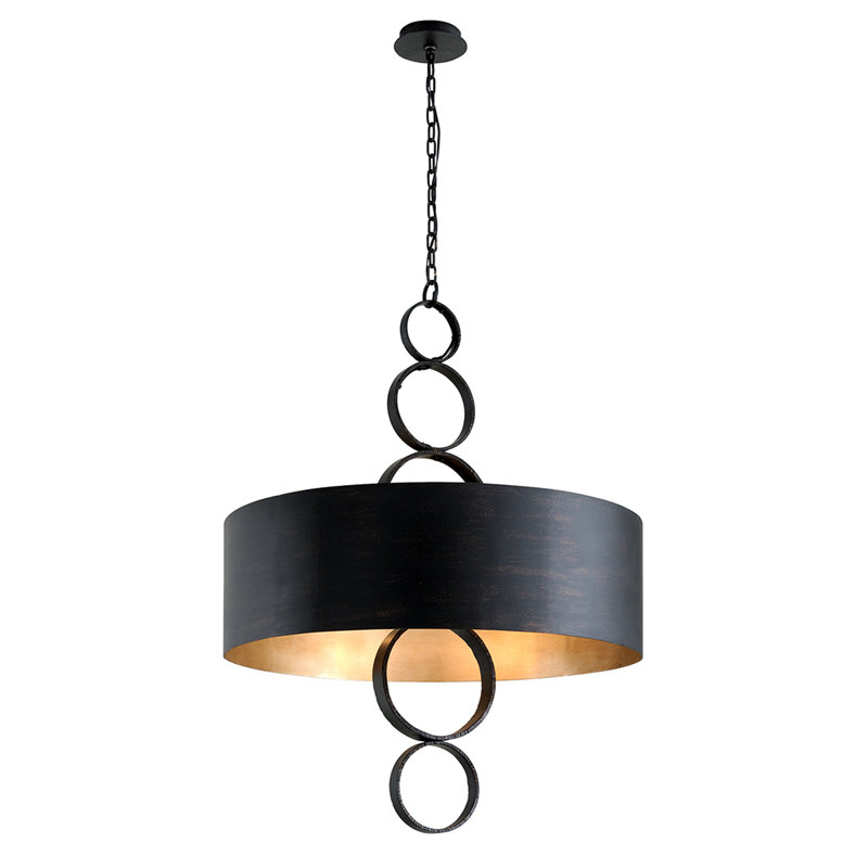 8 - Light Unique/Statement Drum Pendant