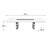 Mera White Lacquer Extendable Dining Table
