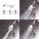 Hotel Anystream Multi-Function 1.75 GPM Shower Head