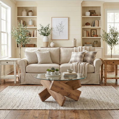 Table basse 33,4 pouces Modern Farmhouse