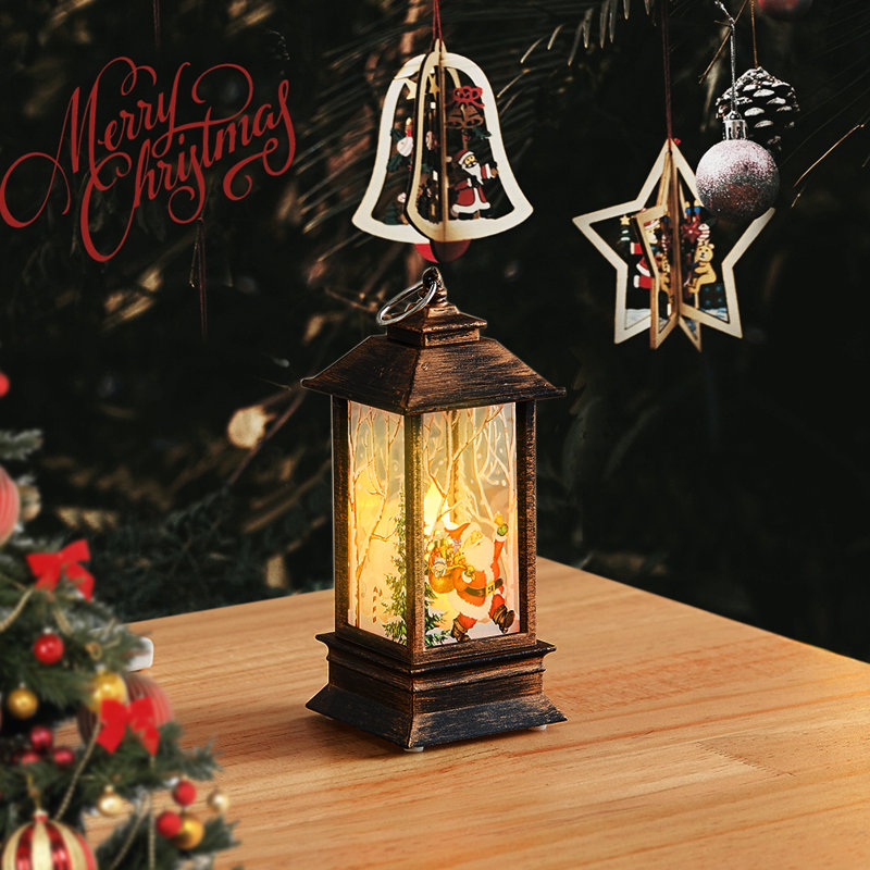 Tabletop Lantern with Candle Included