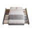 Upholstered Double (4'6) Linen Drawers Bed Frame