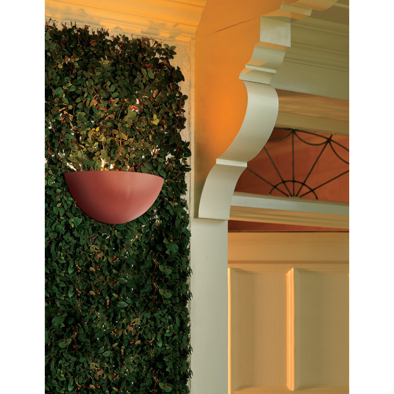 Ambiance Ceramic Flush Mounted Sconce
