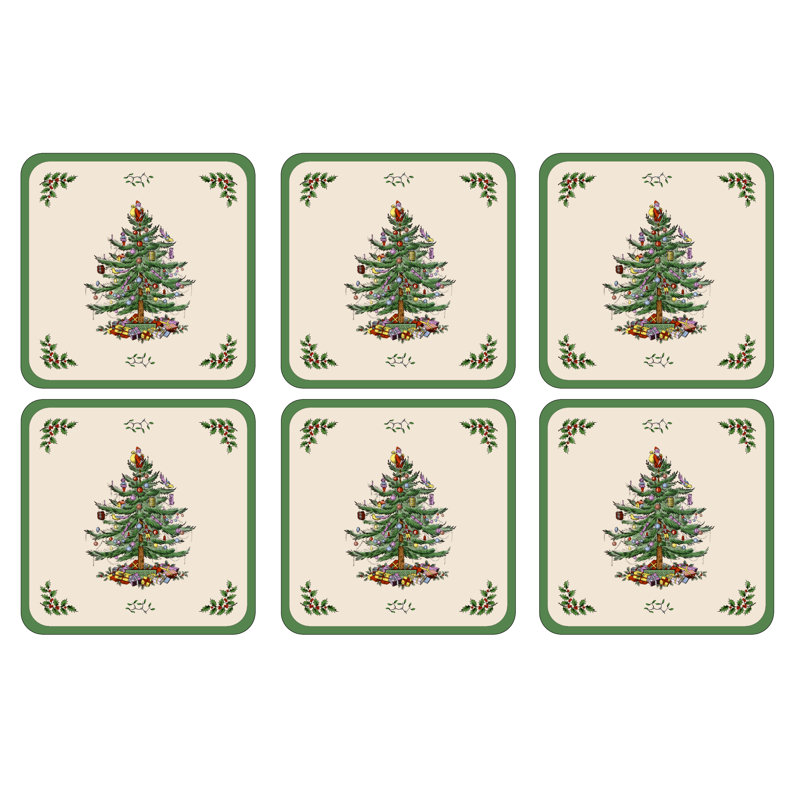 Spode, Christmas Tree - Coasters
