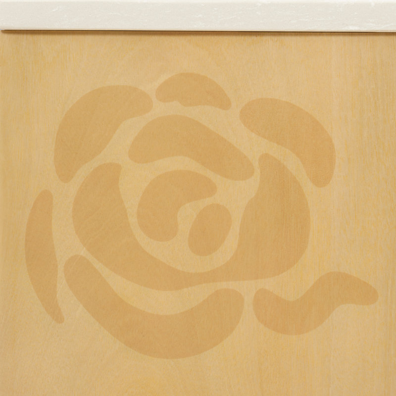 Camellia Field Caramel 3 - Drawer Nightstand