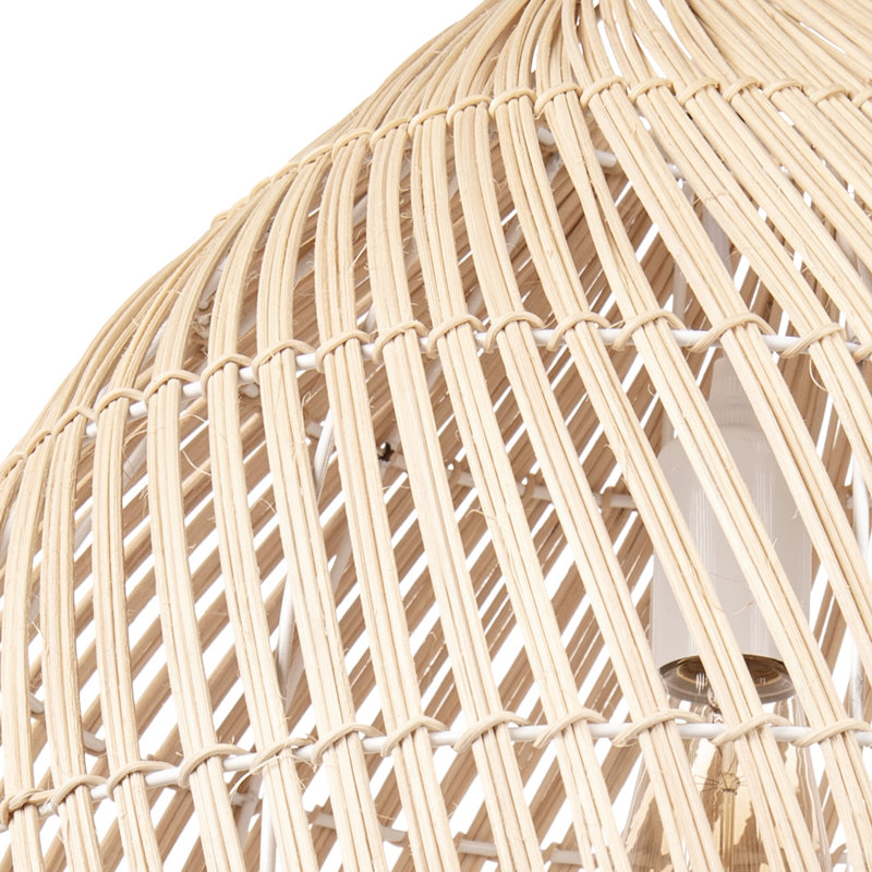 Henryville 1 - Light Natural Dome Pendant