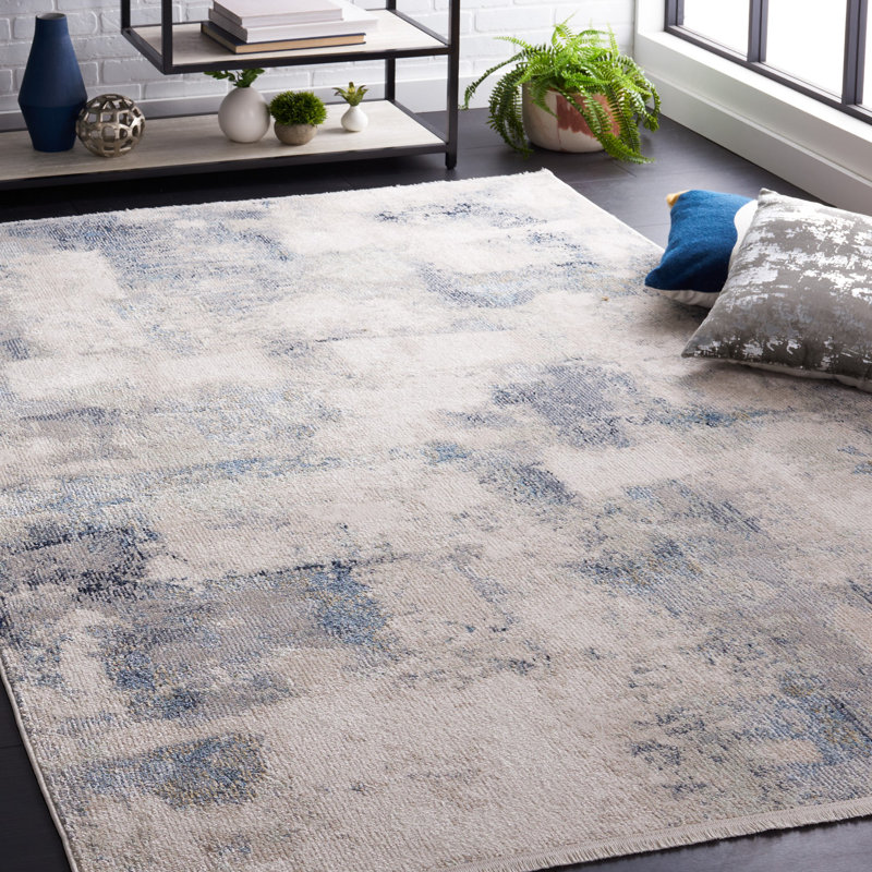 Bayside Performance Machine Washable Abstract Rug, Rectangle 8' x 10'