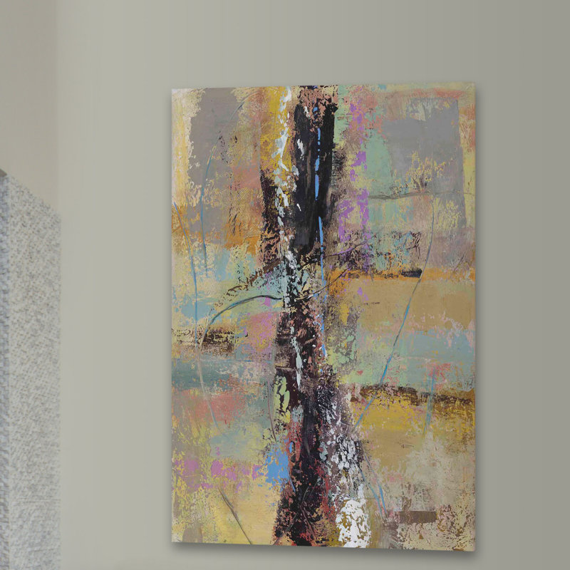 «Incentive Ii» par Julie Joy, reproduction d'art sur toile tendue, H 18 po x l 12 po